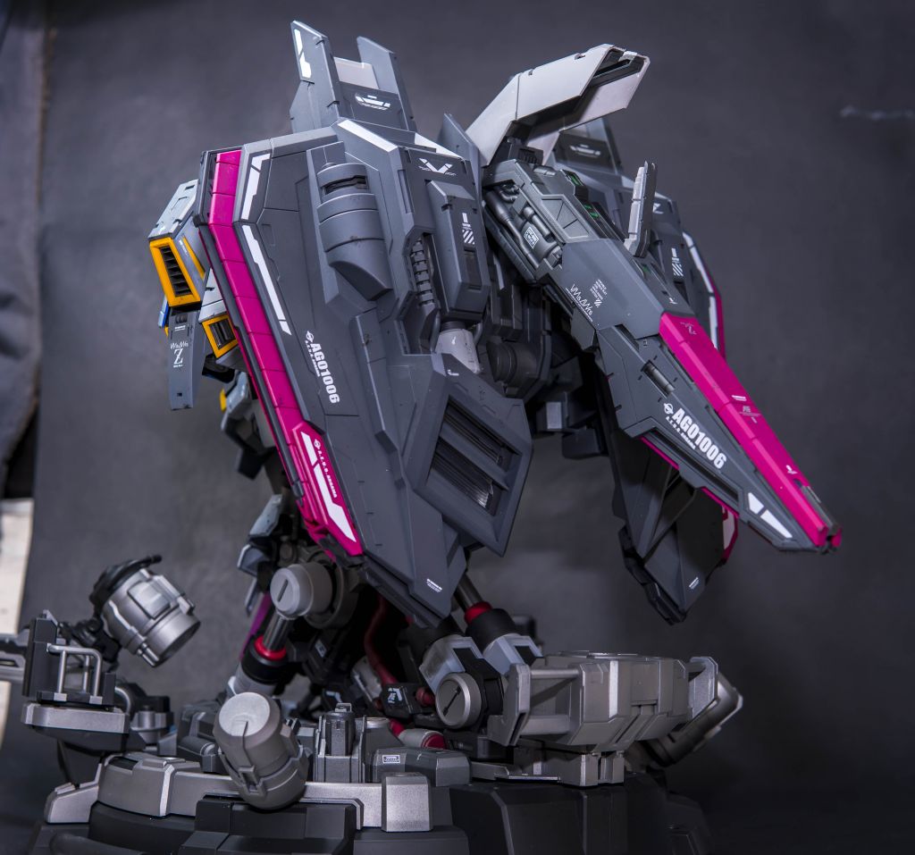 拼装技术交流亿辉135z高达胸像完成