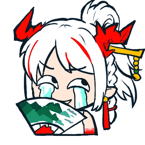 年氵年的摇扇子表情包