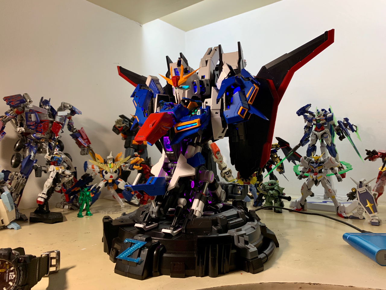 [拼装] [技术交流] 亿辉 1/35 z高达胸像完成