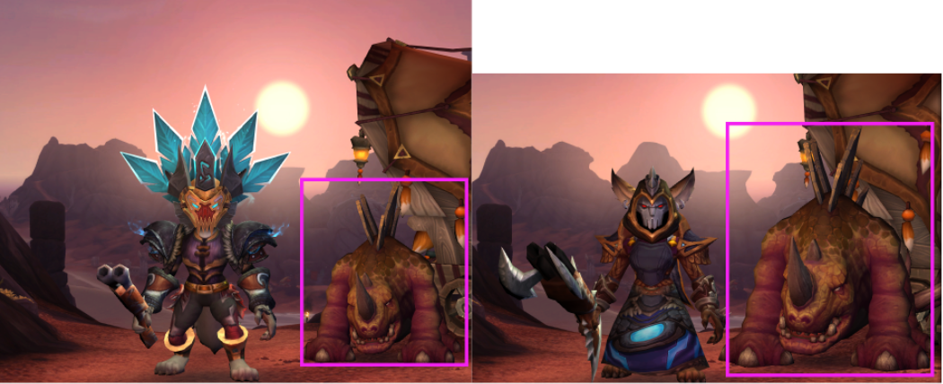 鳞甲宠物居然还有尺寸上的区别