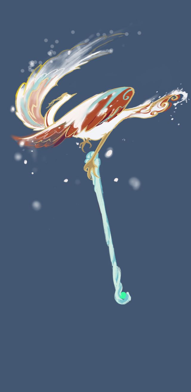 帮阿离设计了个伞