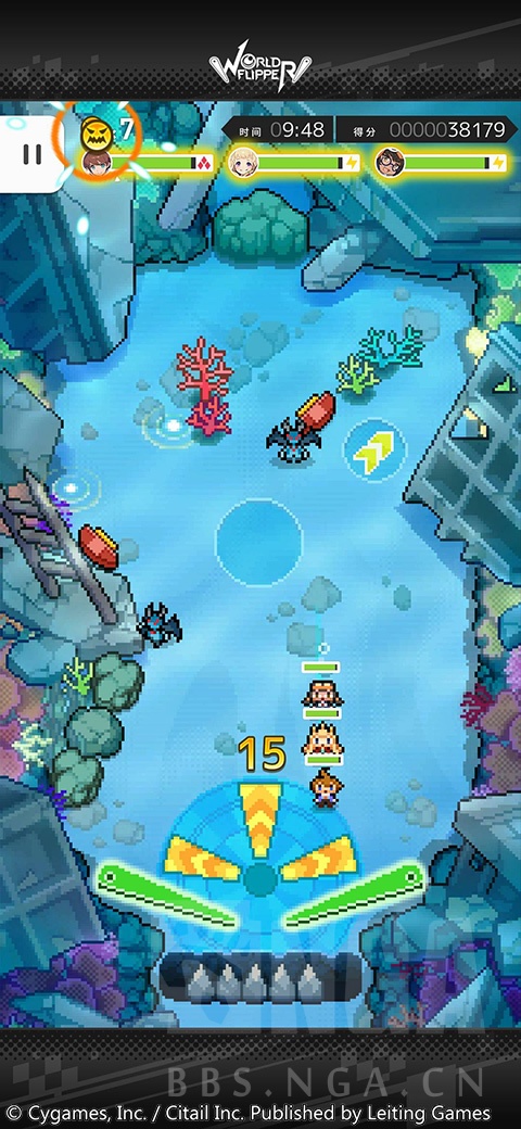 资讯人气手游worldflipper来啦简体字版由雷霆游戏独家代理