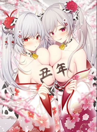 二次元国家地理 好兄弟们,来点牛年贺图