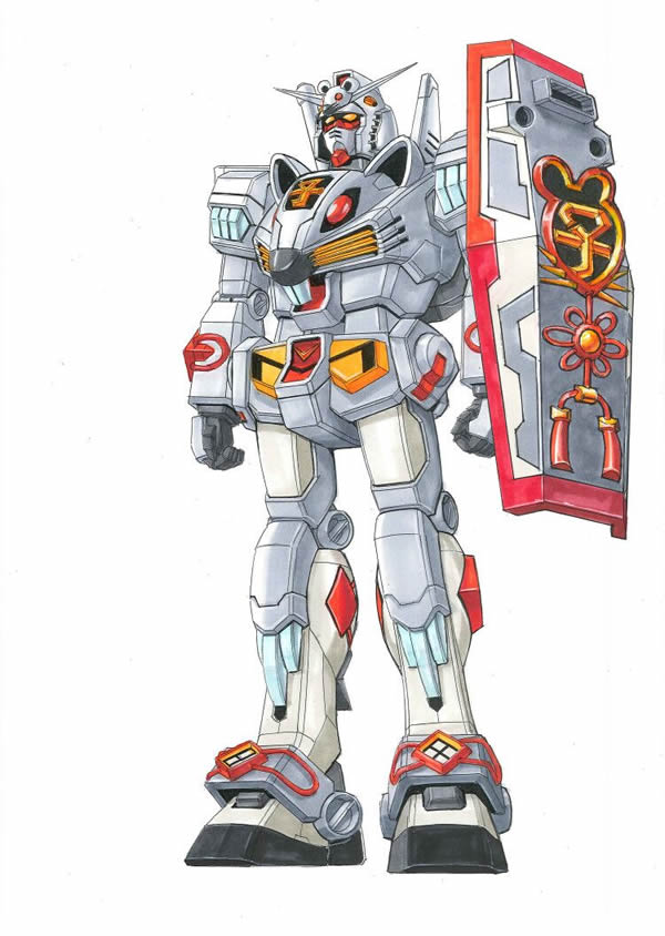 新闻资讯万代南梦宫十二生肖丑牛高达大河原邦男原画公开