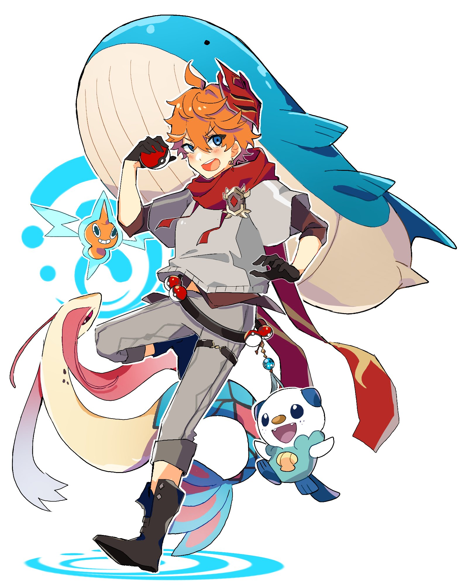 同人搬运成为宝可梦训练家的公子与钟离