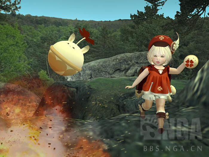 闲聊杂谈精神污染老外在secondlife上做的可莉这张脸差点没把我送走