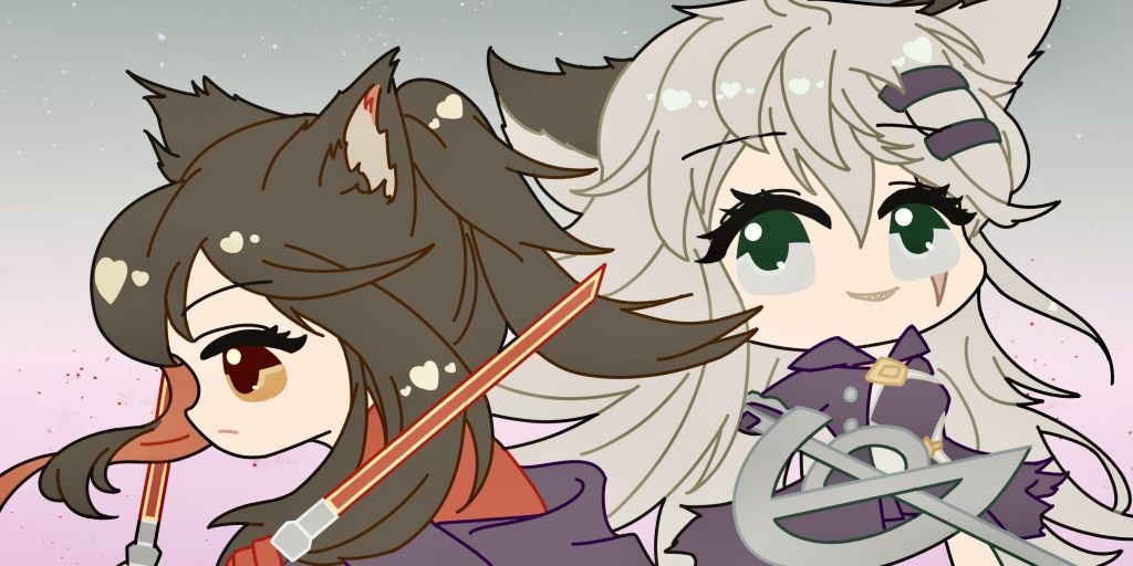 [某节快乐]画了q版双狼组!