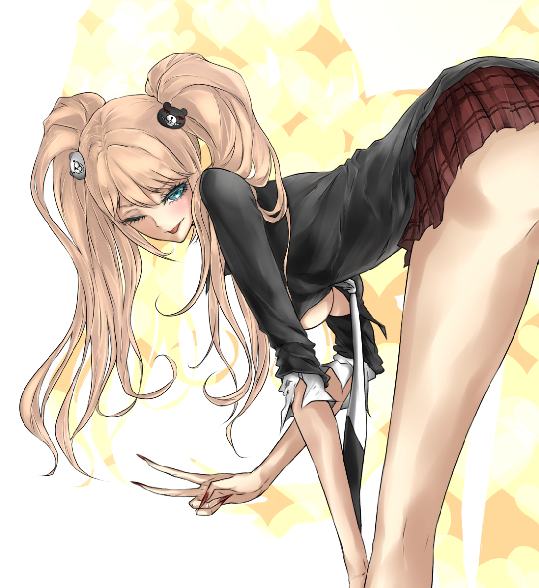 [谢谢茄子] 弹丸论破1里最喜欢的女生就是朝日奈和盾子了
