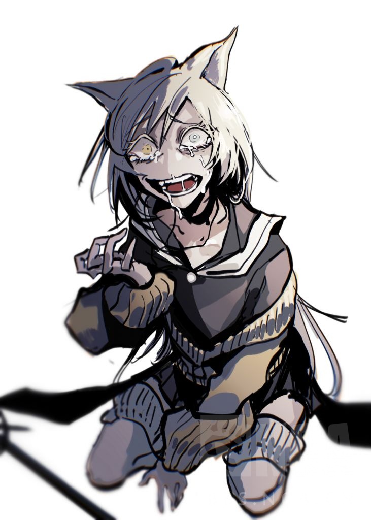 同人绘画一个夜魔