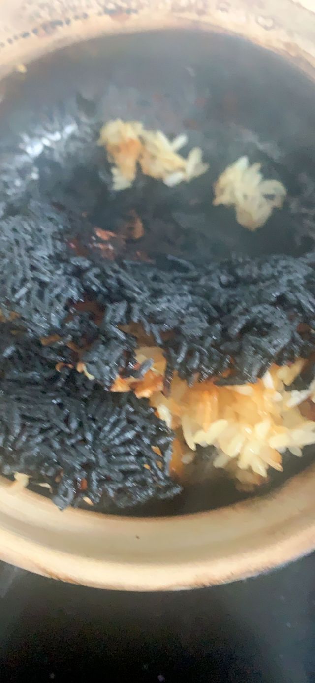 炸鸡外面的裹粉糊了