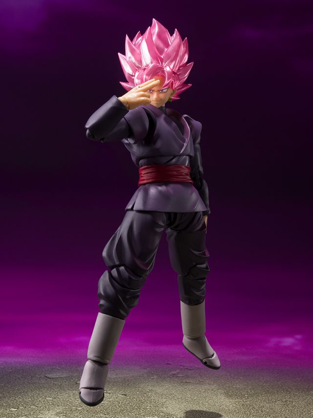 h.figuarts 黑悟空-超级赛亚人桃红