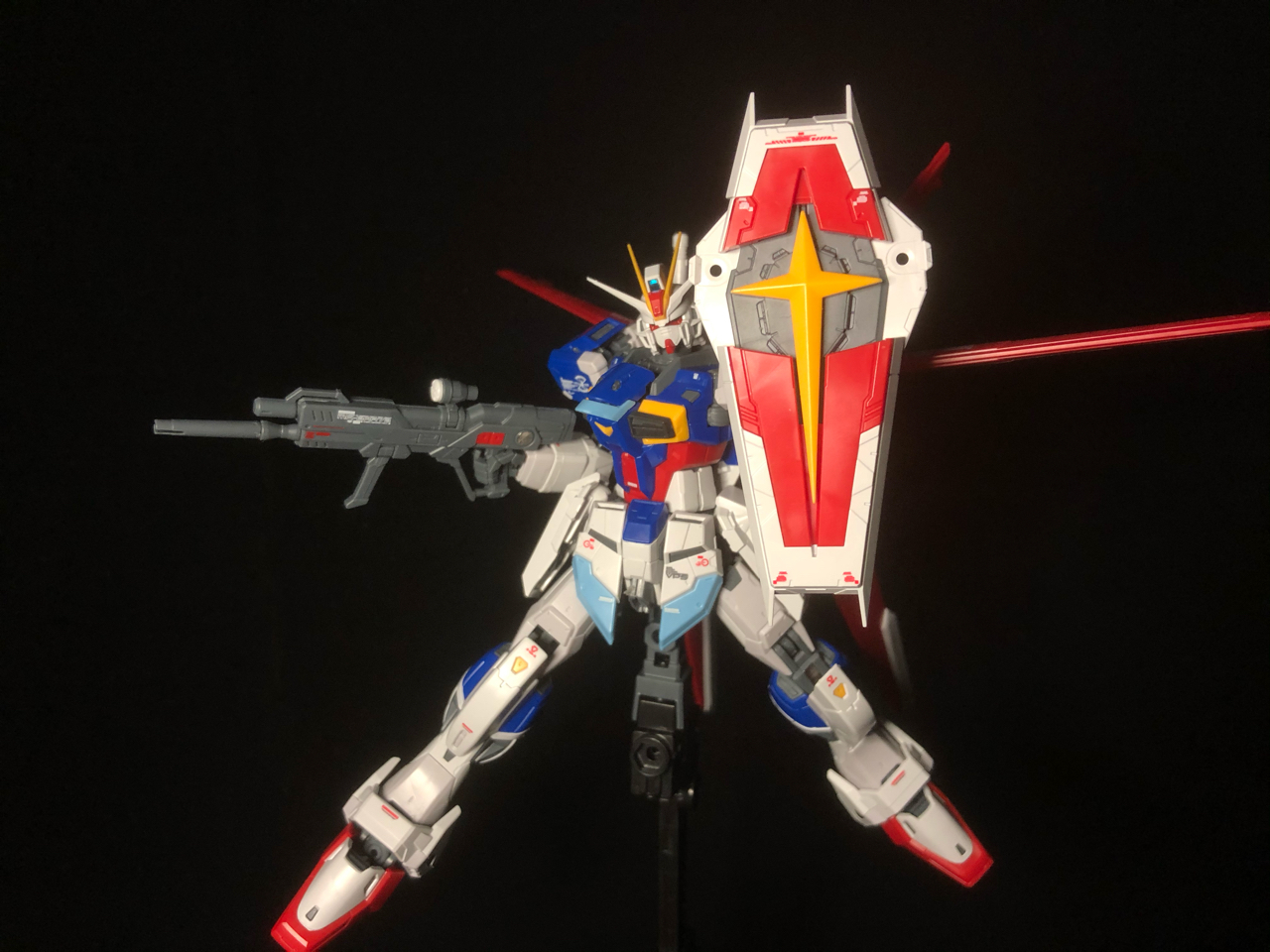 拼装晒一下刚拼好的rg脉冲