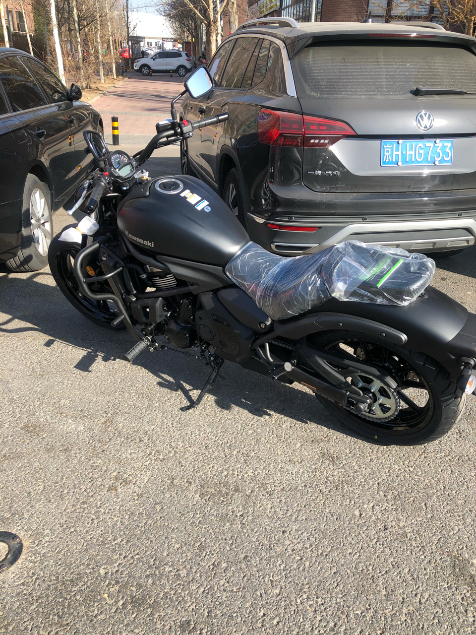 提车一个月了才想起来发个作业川崎小火神机车板块没权限发帖