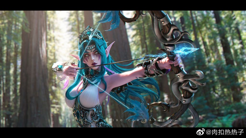 泰兰德cosplay转载自肉扣热热子