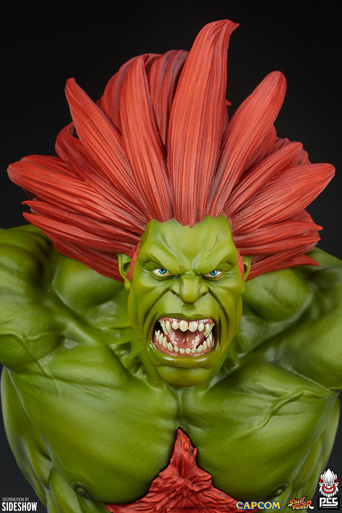 [新闻资讯] side show x pcs present:街头霸王 布兰卡blanka(两款) 1