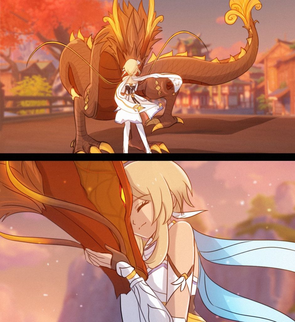 手机 网页游戏综合讨论 原神 万文集舍 [空手套图氵]大家好我是反龙形