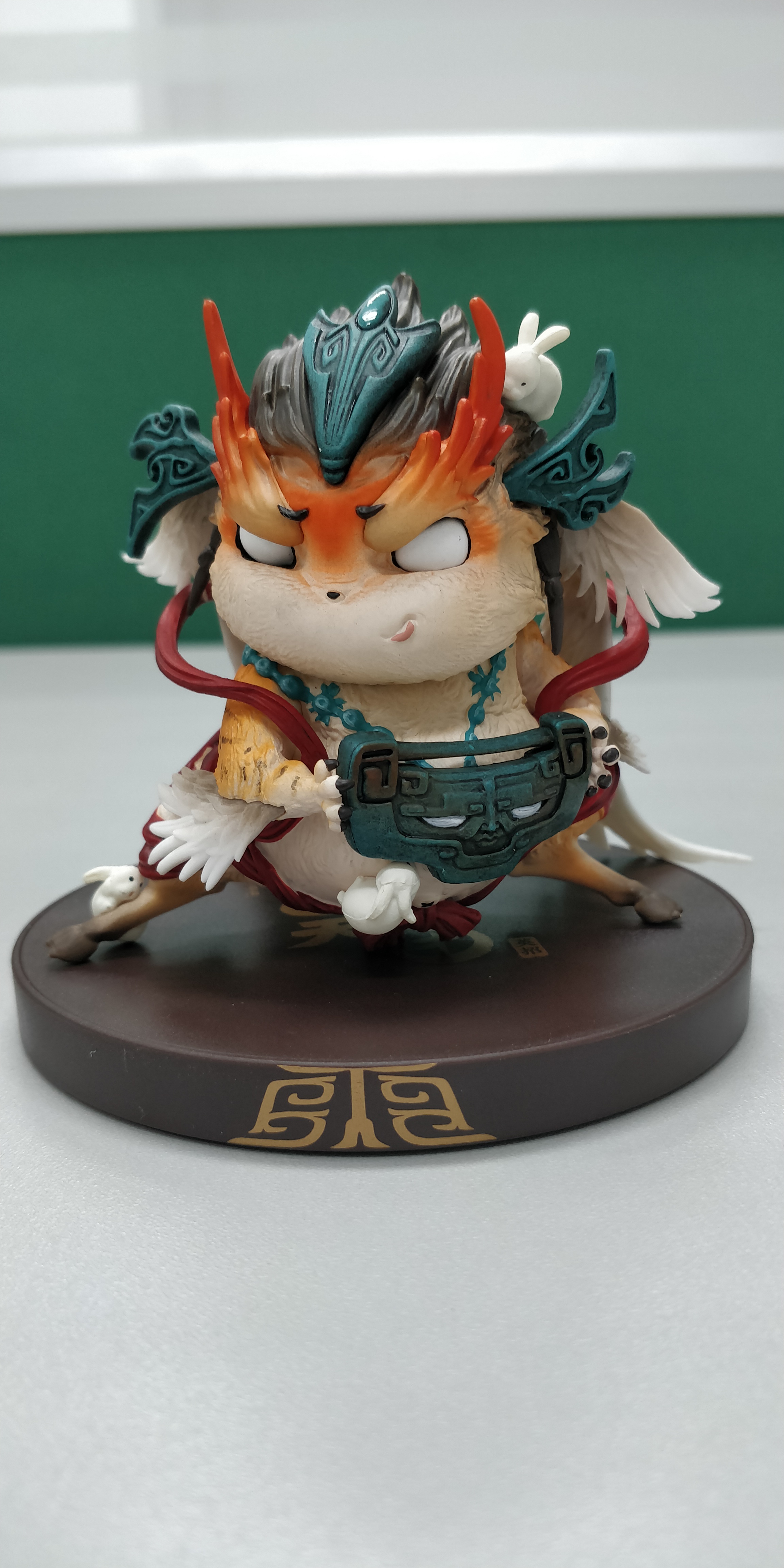 手办刷淘宝看到个山海经神兽手办买了个还不错