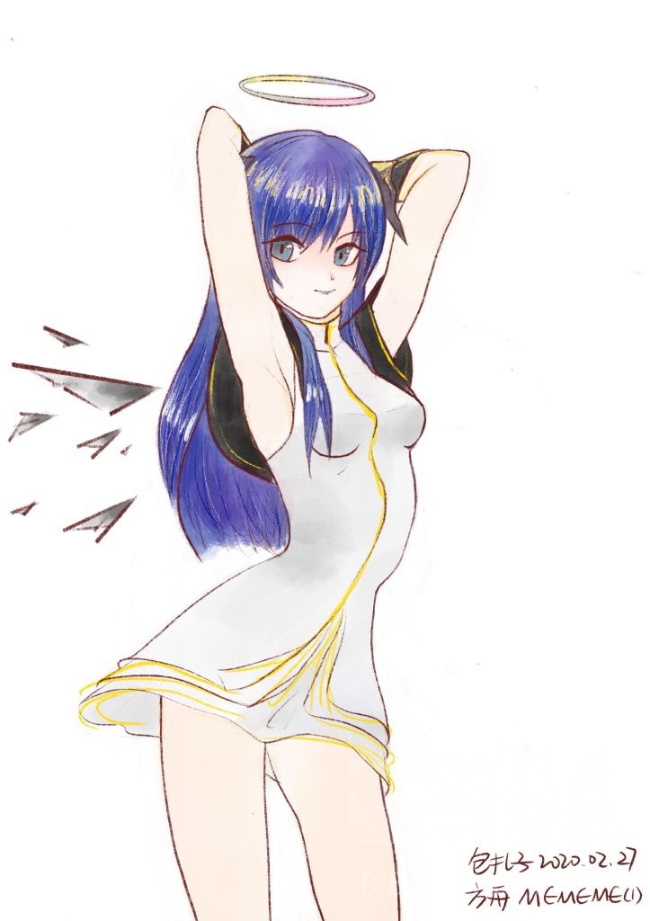 同人绘画mememe摇求大手子接力风笛莫斯提马能天使