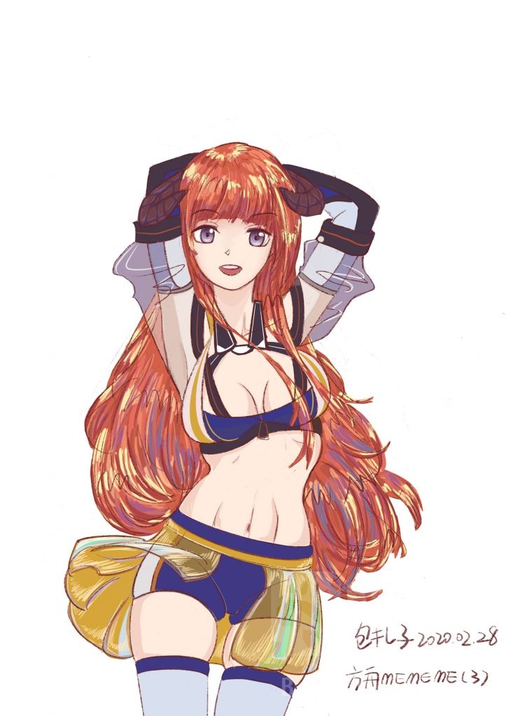 同人绘画mememe摇求大手子接力风笛莫斯提马能天使