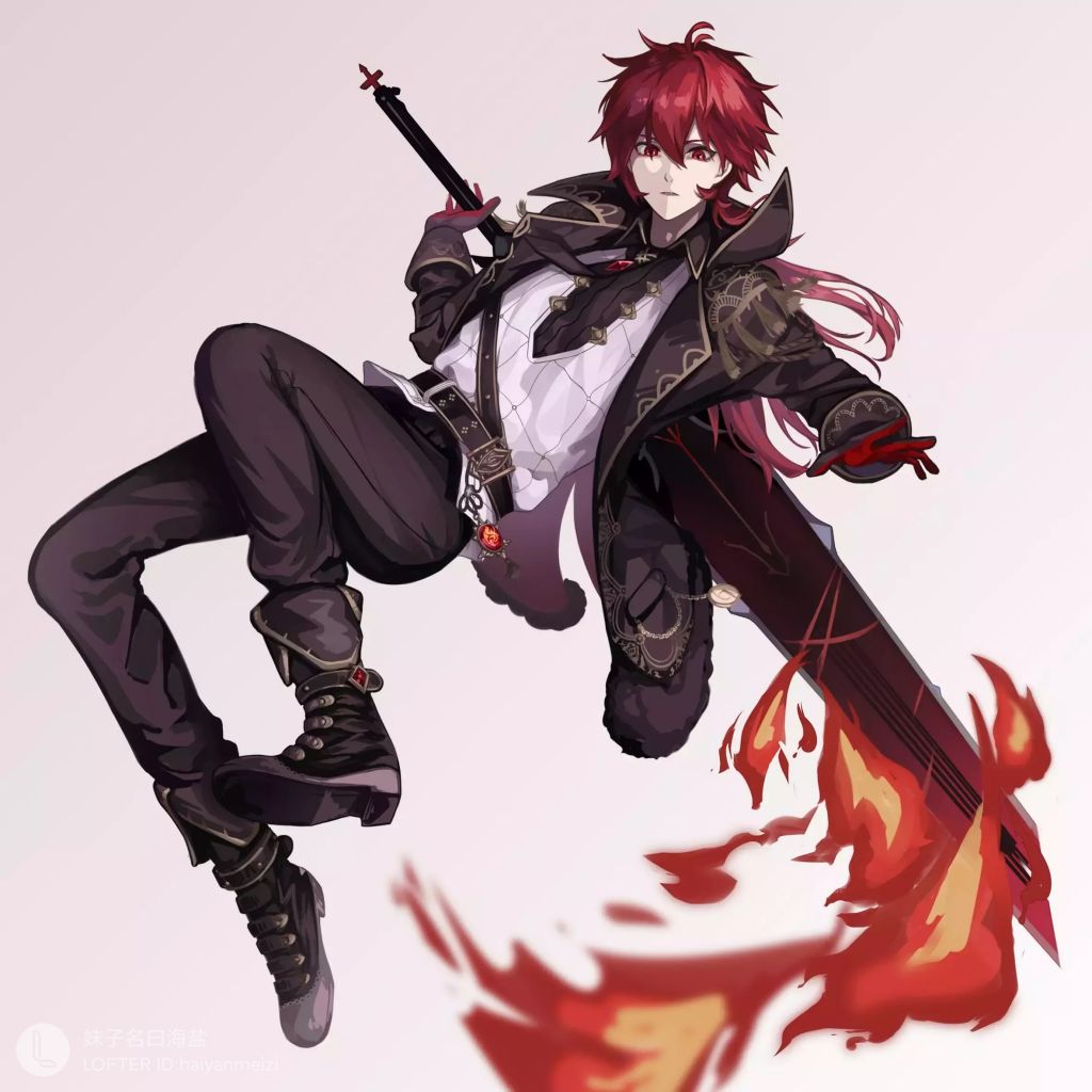 [同人搬运][厨力放出]净化版面,开一个迪卢克单人图楼