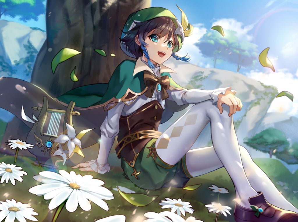 同人搬运温迪神装真的好涩啊