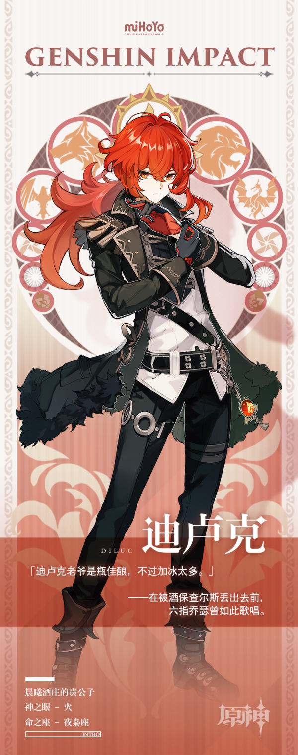 角色评分晨曦的暗面迪卢克