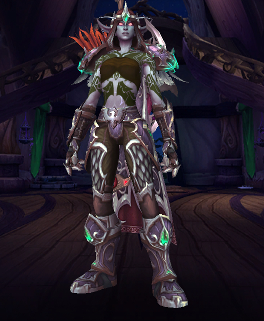 稀有物种邪能夜之子猎人幻化