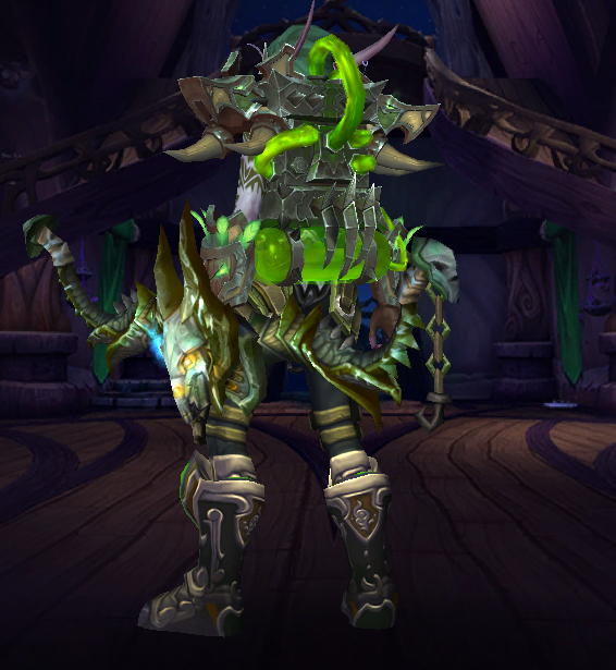 稀有物种邪能夜之子猎人幻化