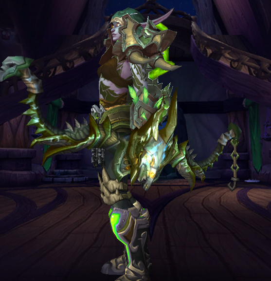 稀有物种邪能夜之子猎人幻化