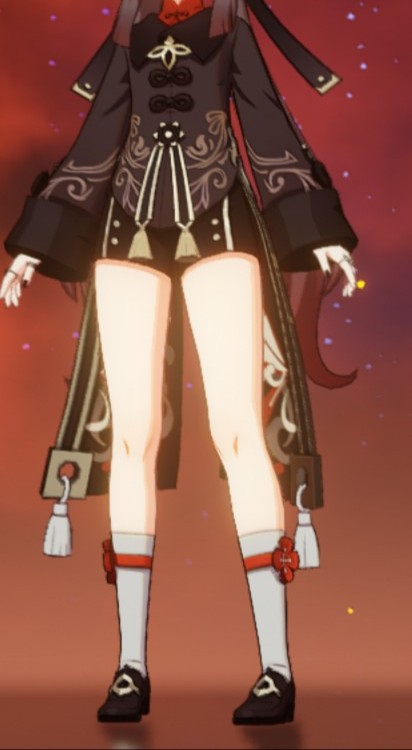 厨力放出胡桃健康的裸腿才是最诱人的