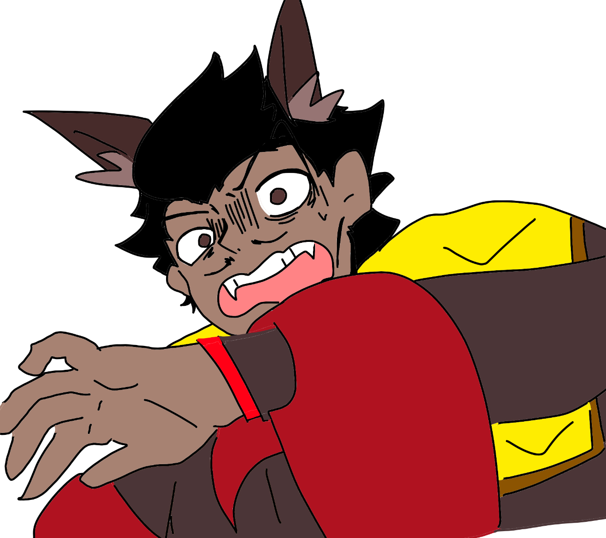 [烂大街描改手书(假的)部分]进 化的本质x德鲁奇(不是你们想的那样)