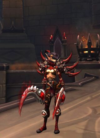 有盗贼朋友能发一下通灵和温西尔的盟约幻化图给我参考一下吗