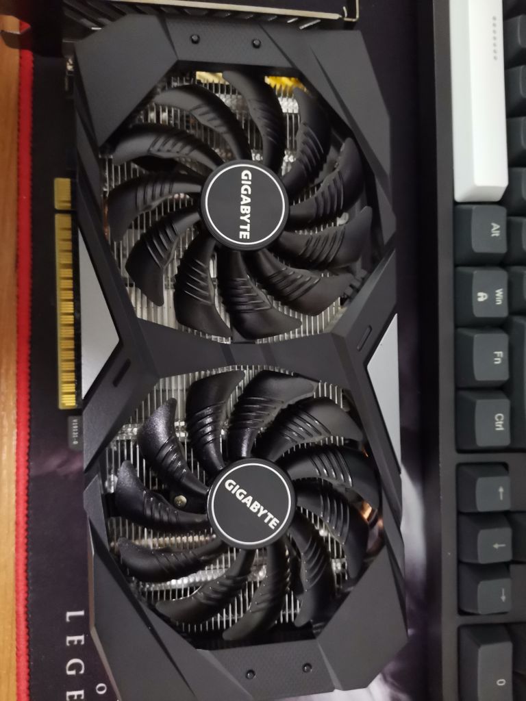 试出一张技嘉1650super