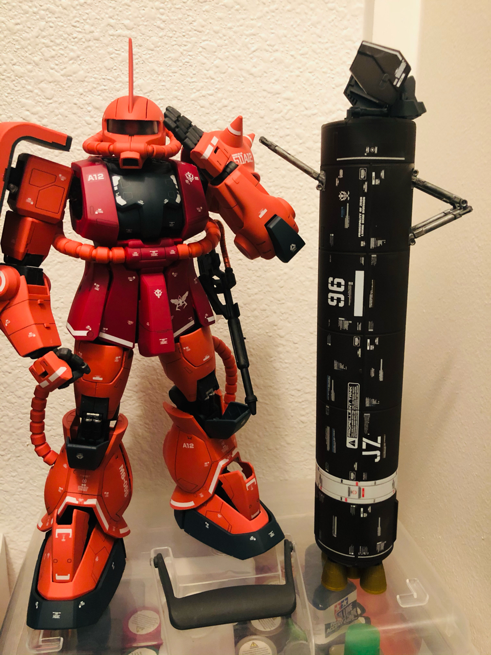 mg卡人棍扎古作完啦贴纸恐惧症慎入