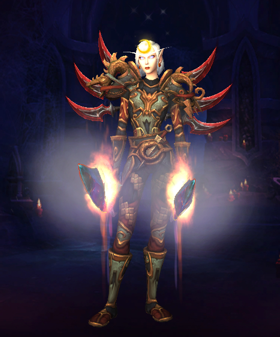 血精灵盗贼幻化