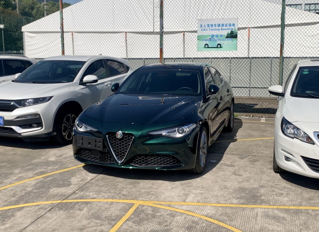 车版专栏提车作业giulia竞速绿作业防一血