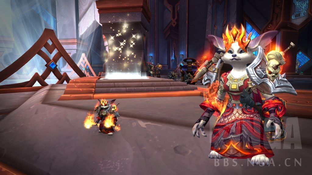 一套狐人萨满的幻化