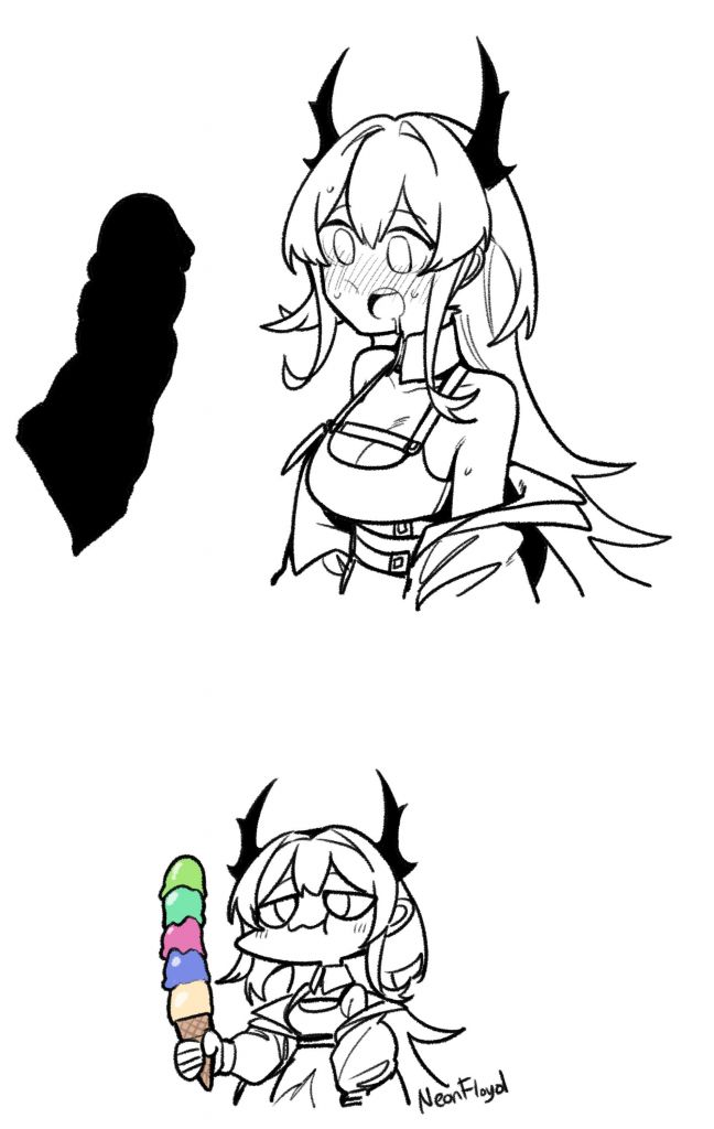 氵看到冰淇淋露出奇怪表情的42姐