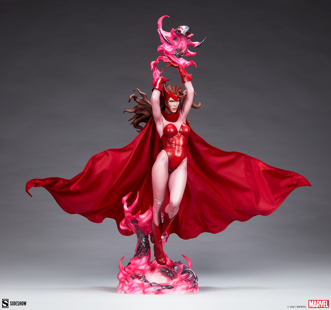 [新闻资讯] side show:marvel 绯红女巫 scarlet witch 雕像 预售开启