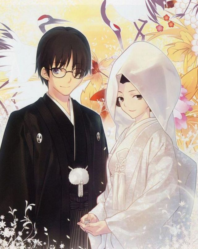 错觉吗?感觉日本动画里西式婚纱出现频率比白无垢高啊