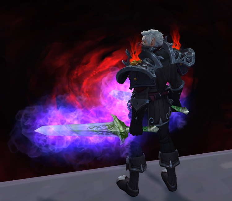 这套血精灵男盗贼幻化可以说是帅炸了