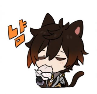 闲聊杂谈孩子想要钟离先生的q版图