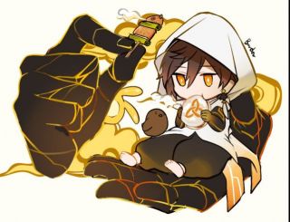 闲聊杂谈孩子想要钟离先生的q版图