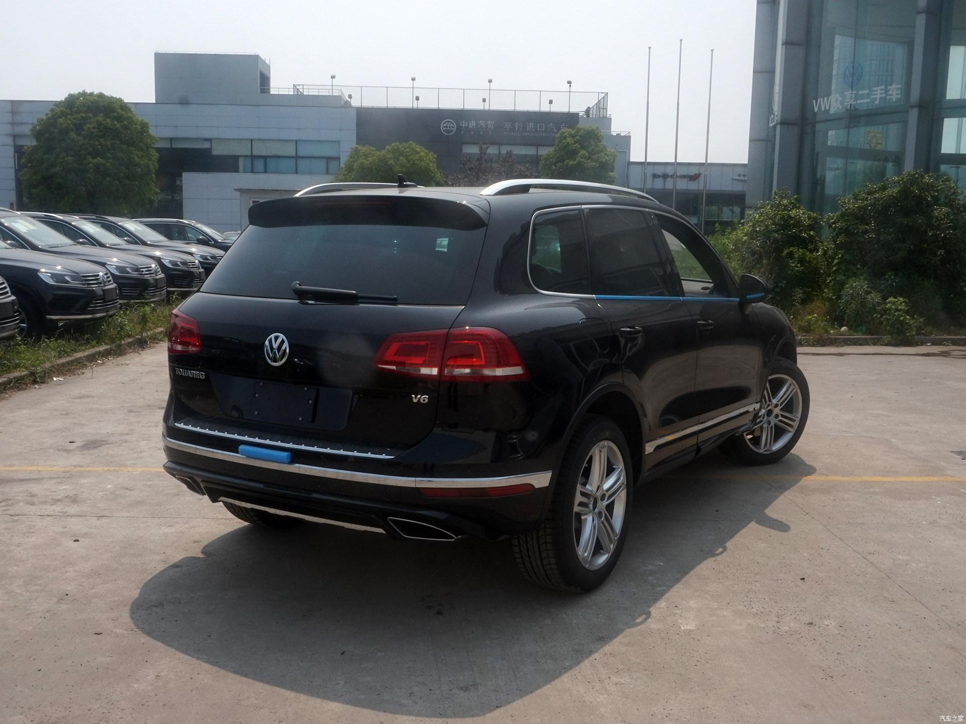 从轮毂和车型看,17款途锐,自燃,大众基操.