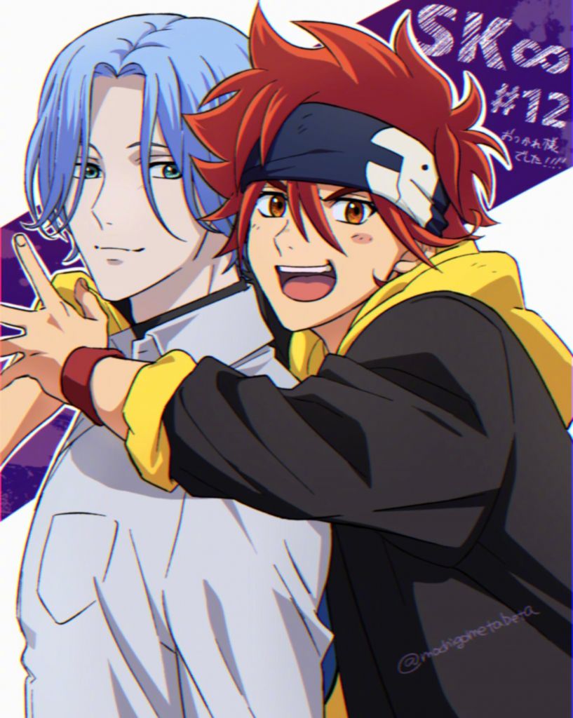 骨头社制作 无规则滑板竞速!一月新番《sk∞》专楼!第12话!