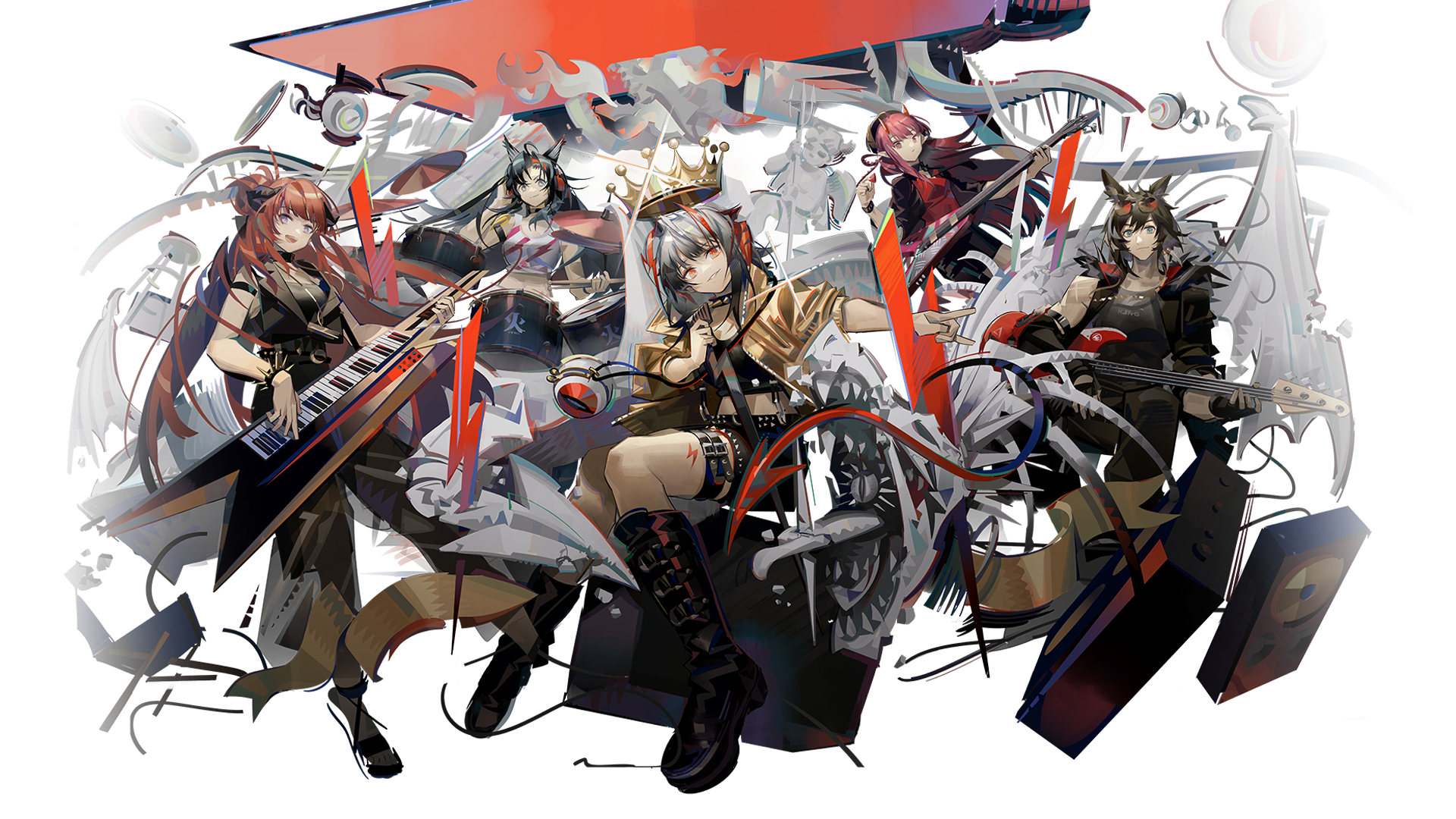 拌匀搬运几张官网的音乐会皮肤个人图