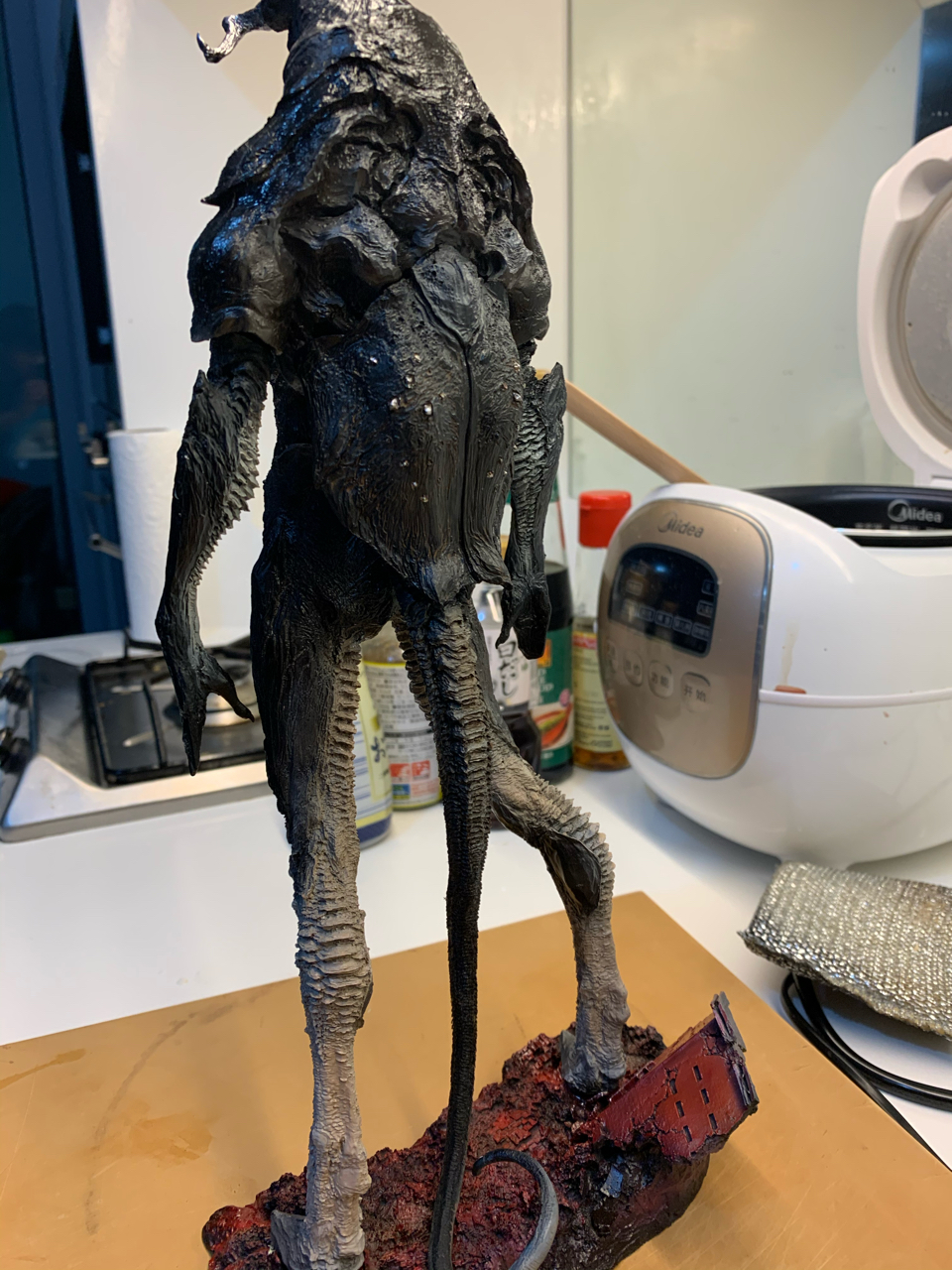 手办kaijuremix的gk杰顿