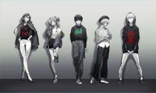 求一张米山舞的绫波丽壁纸