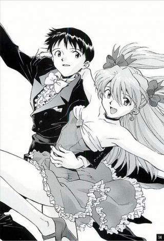 求一些明日香和真嗣的图