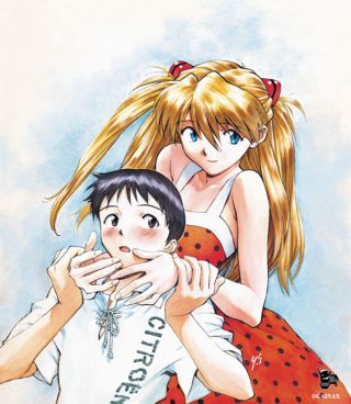 求一些明日香和真嗣的图